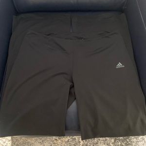 Adidas Climalite pants. women’s XL black